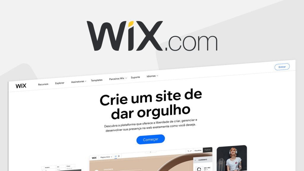 Como Criara Sites Com A Ia Da Wix