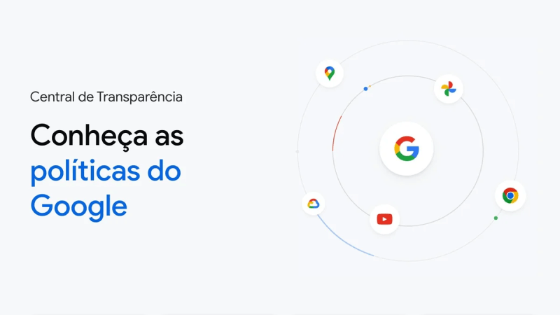 Google Introduz Nova Central de Transparência para Suas Políticas