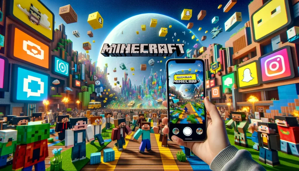 Snapchat Lança Efeitos de Realidade Aumentada Para Celebrar o Filme Minecraft 7 Snapchat e Minecraft