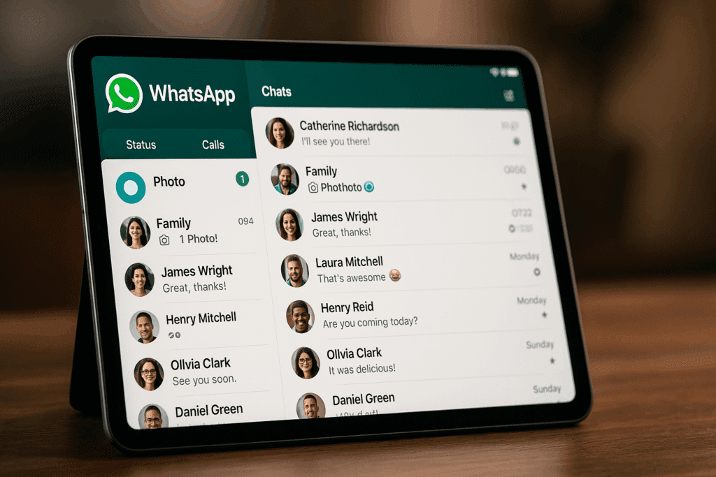 WhatsApp Chega ao iPad: Veja o Que Muda com o Novo Aplicativo Oficial 8 WhatsApp Chega ao iPad