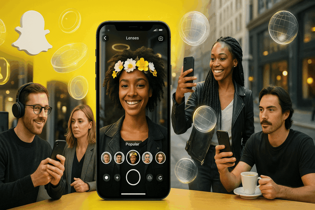 Snap Amplia O Acesso À Realidade Aumentada Com Novo App Móvel Do Lens Studio 4 Lens Studio Do Snapchat