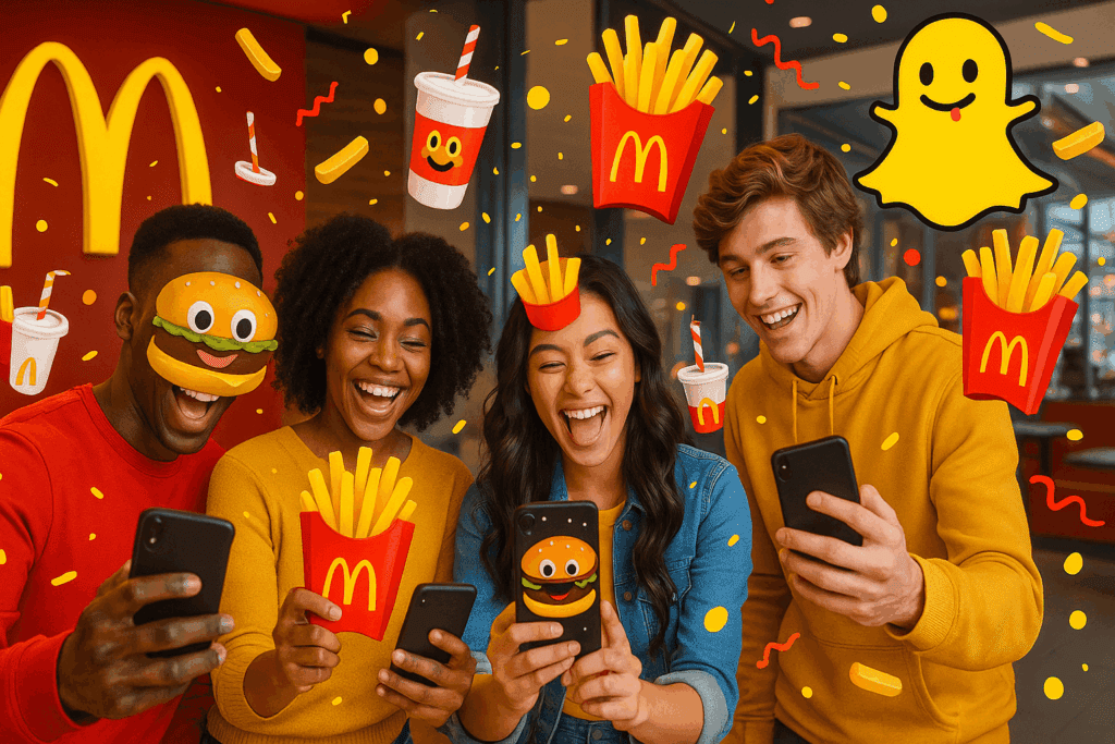Mcdonald’s E Snapchat Inovam Com Troca De Pontos Por Assinatura Digital Exclusiva 3 Mcdonald’s E Snapchat